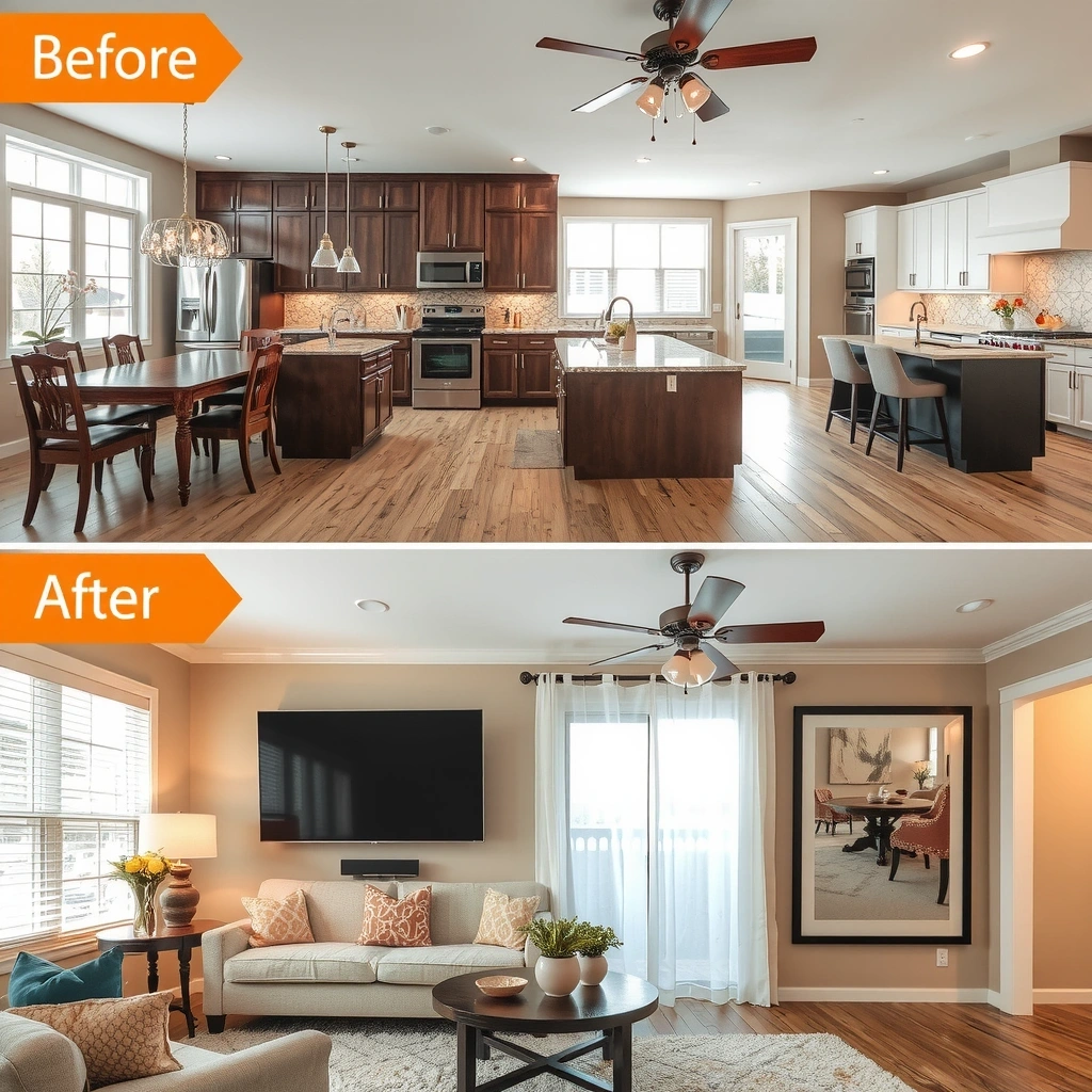 Home renovation and remodeling projects