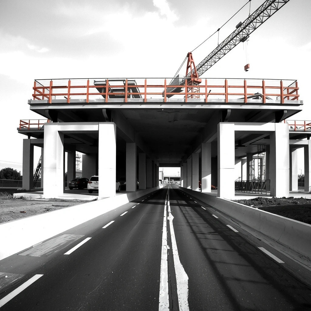 Infrastructure projects including roads and utilities
